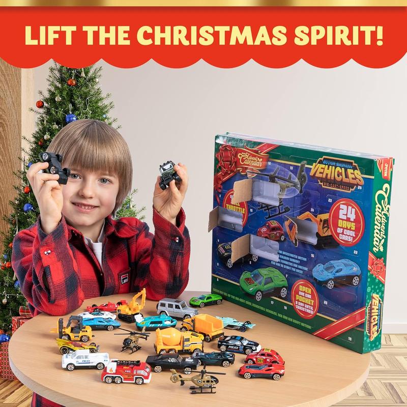 2026 Christmas Vehicles Advent Calendar