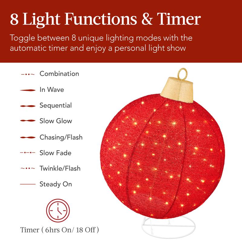 Lighted Christmas Outdoor Ornaments
