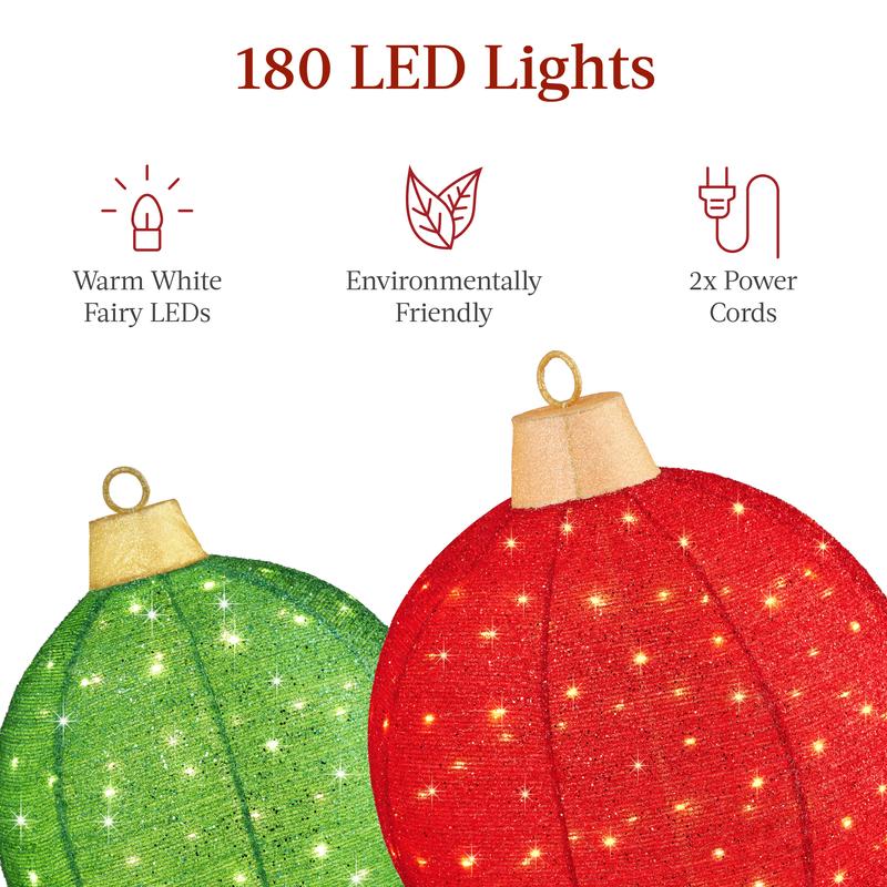 Lighted Christmas Outdoor Ornaments