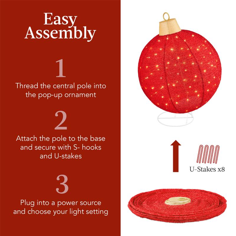 Lighted Christmas Outdoor Ornaments