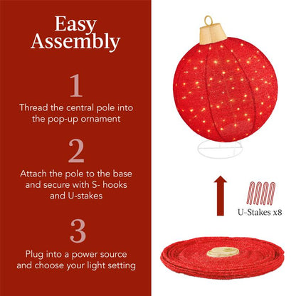Lighted Christmas Outdoor Ornaments