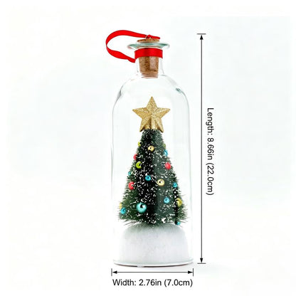 Adorno de mensaje navideño
