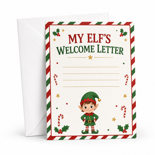 Elf Welcome Letter