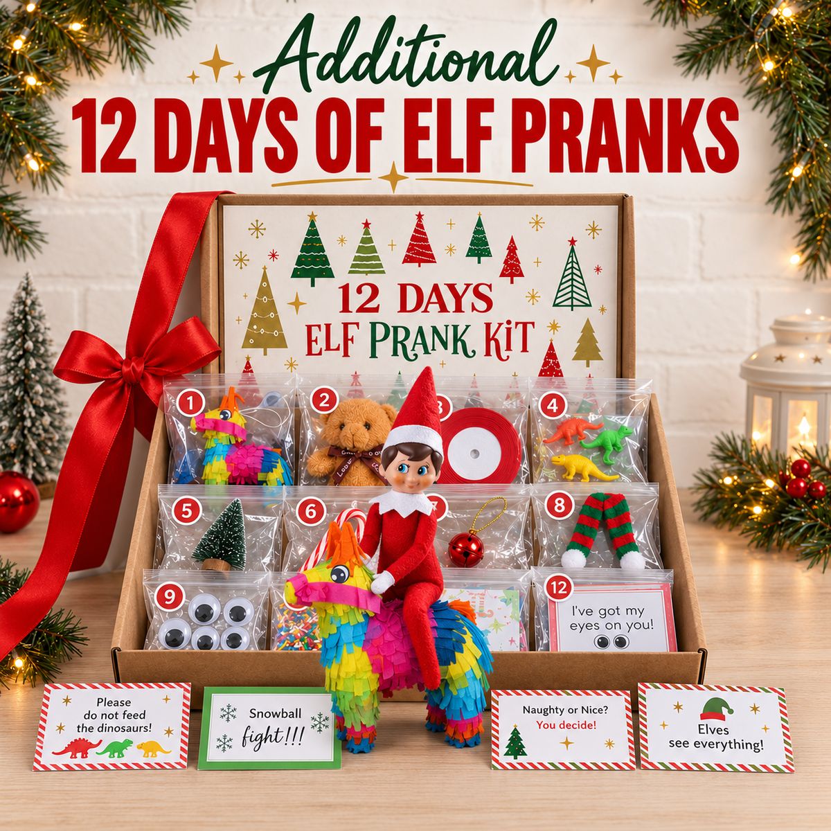 12 Additional Days Of Elf Pranks