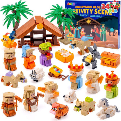 2026 Nativity Building Blocks Advent Calendar