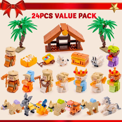 2026 Nativity Building Blocks Advent Calendar