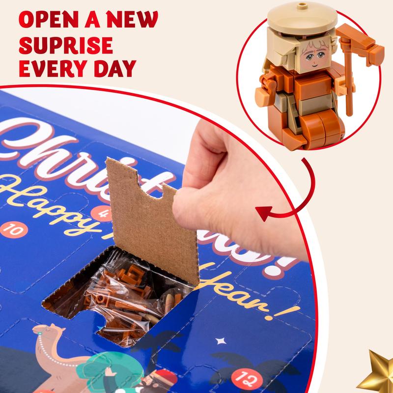 2026 Nativity Building Blocks Advent Calendar