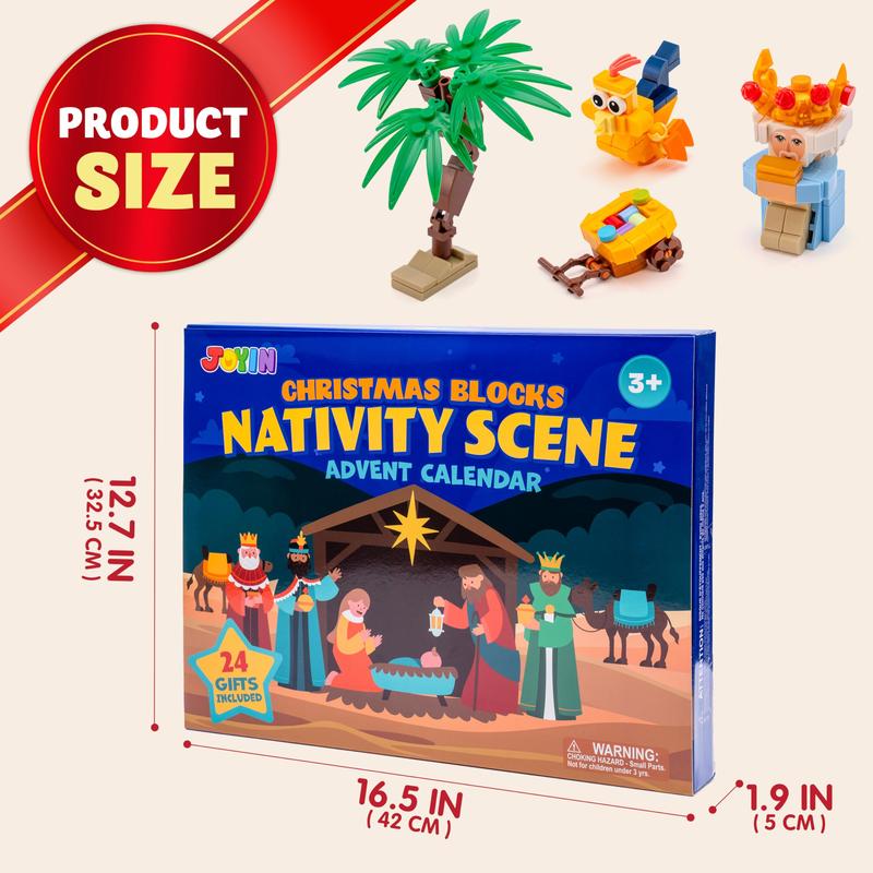 2026 Nativity Building Blocks Advent Calendar