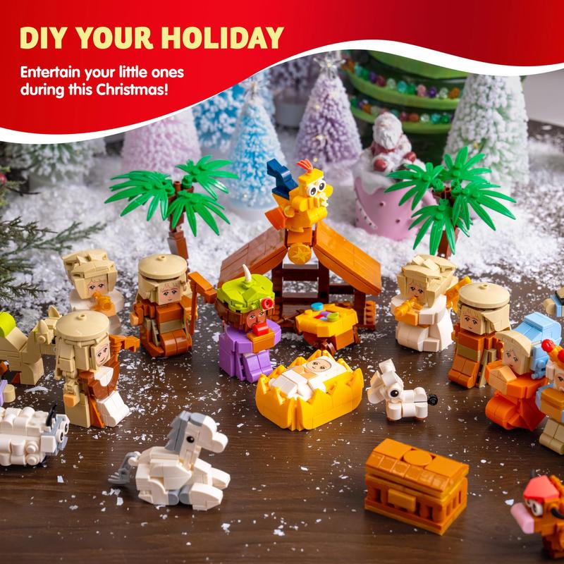 2026 Nativity Building Blocks Advent Calendar