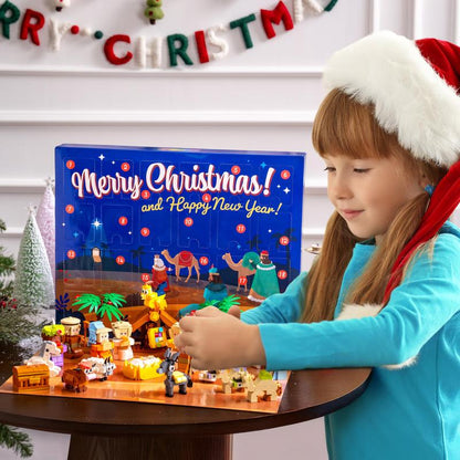 2026 Nativity Building Blocks Advent Calendar