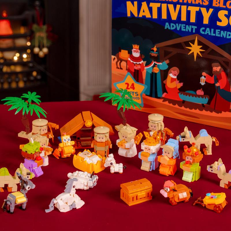 2026 Nativity Building Blocks Advent Calendar