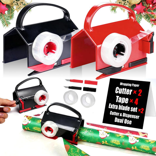 Wrapping Paper Cutter & Tape Dispenser Kit