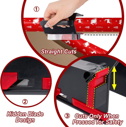 Wrapping Paper Cutter & Tape Dispenser Kit