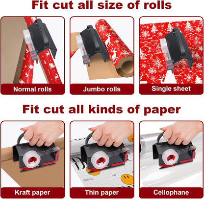 Wrapping Paper Cutter & Tape Dispenser Kit