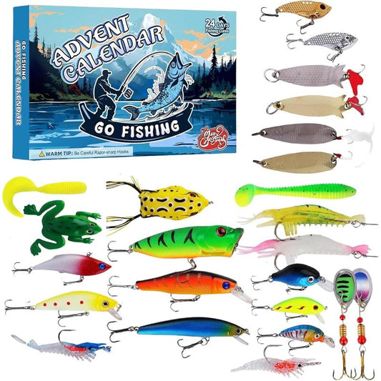 2026 Fishing Lure Advent Calendar