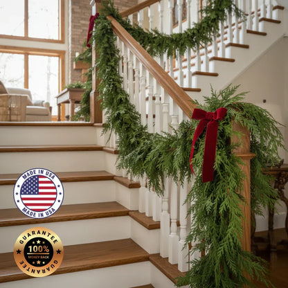 Merrily Faux Cedar Garlands