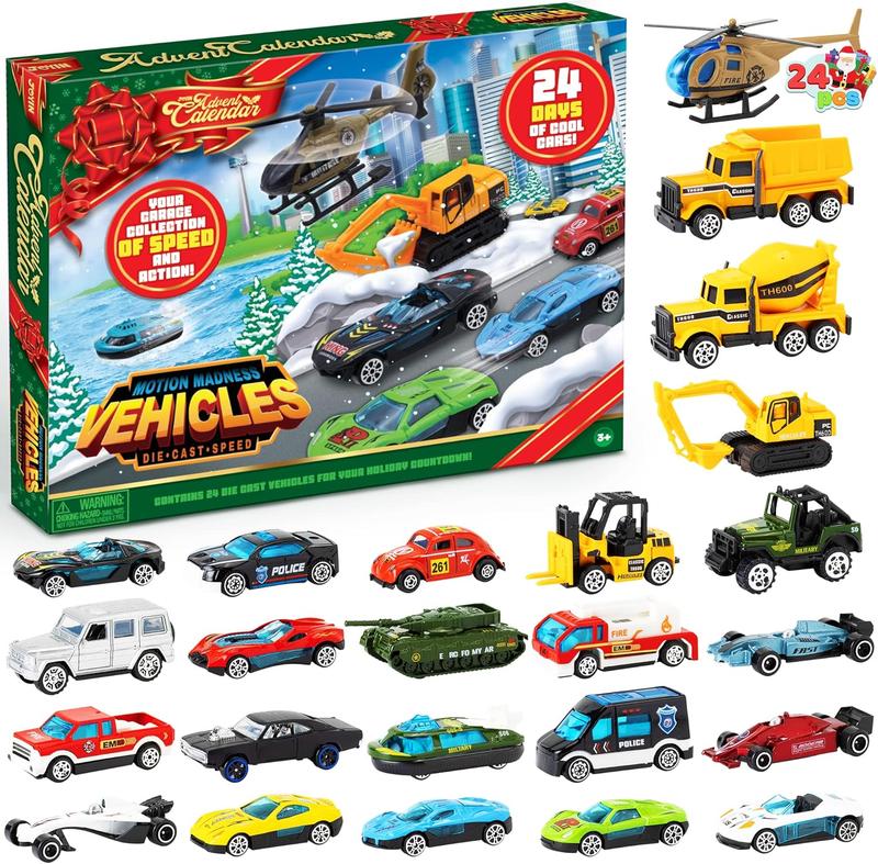 2026 Christmas Vehicles Advent Calendar