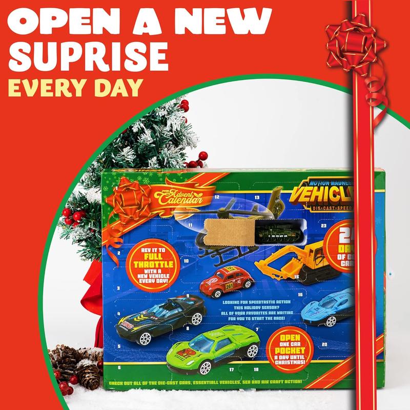 2026 Christmas Vehicles Advent Calendar